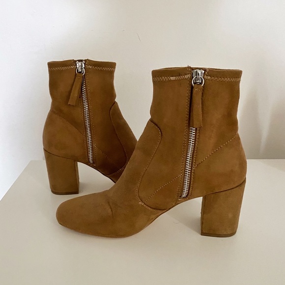 Faux Suede Booties - Picture 2 of 3